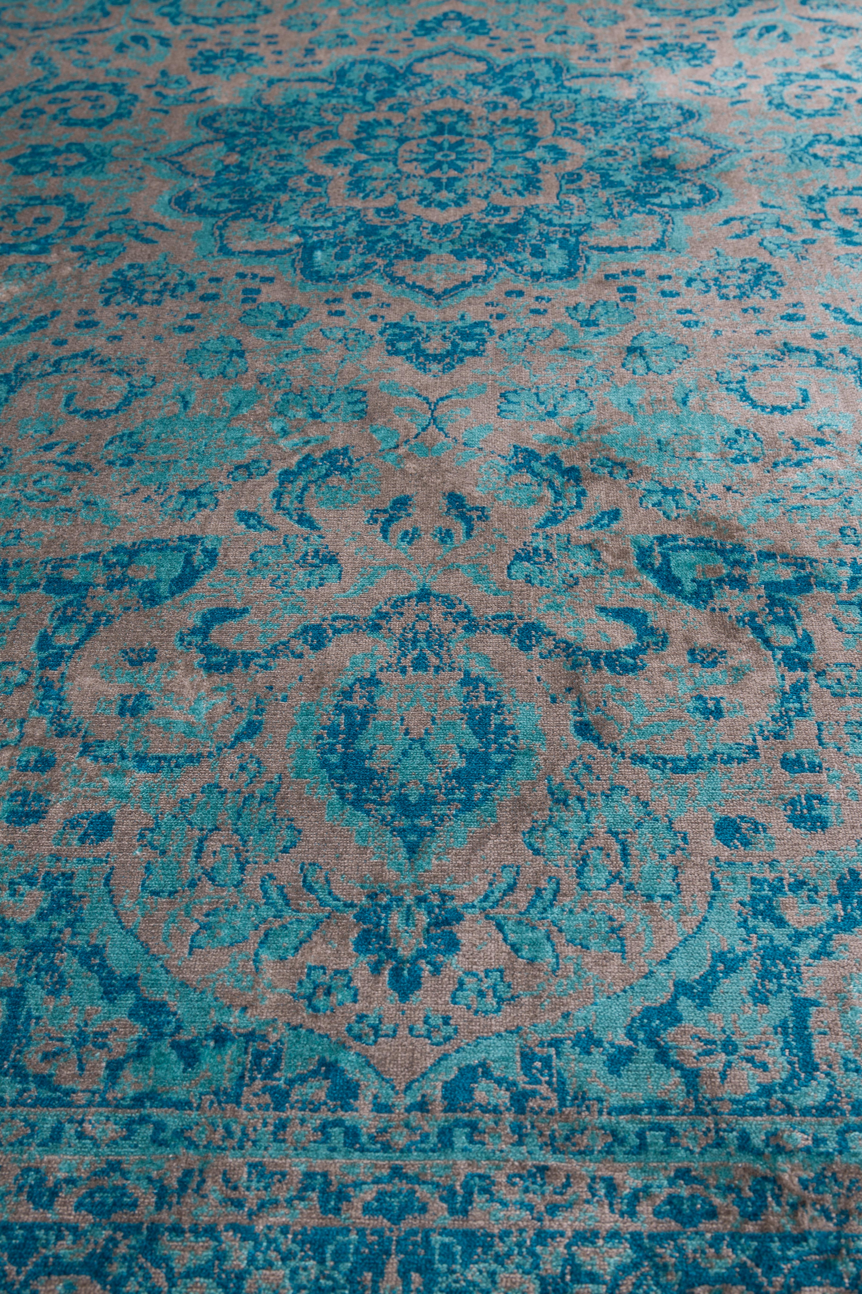 Chi Vloerkleed 160X230 Blauw